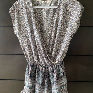 Holister deep v romper size S